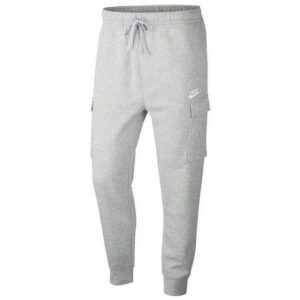 Nike Club Fleece Fleece Cargo Jogger Sweatpants Men's Knitted Warm Sports Casual Pants
