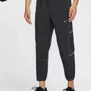 Nike Retro Dri-FIT Men's Casual Patchwork Tapered Woven Versatile Sports Pants